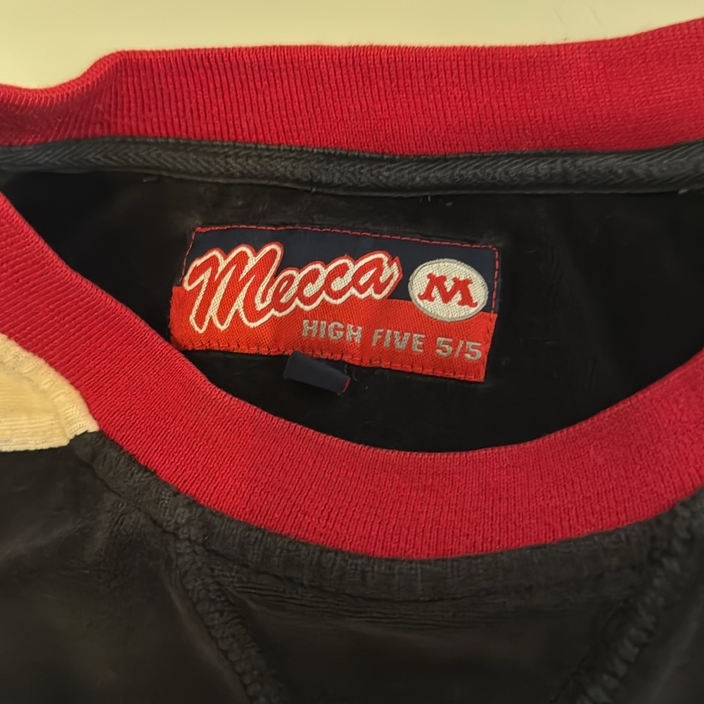 Mecca Velour Hockey Sweatshirt Jersey - size M - Picture 4 of 8